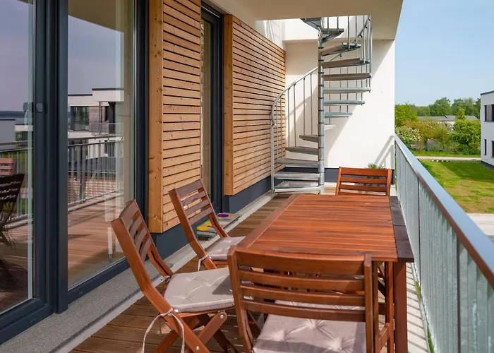 Sonnendeck - Mit Dachterrasse, Seeblick, Parkplatz, Fahrradschuppen, King-size Bett - Seenah Relaxen Schwerin (Mecklenburg-Vorpommern)