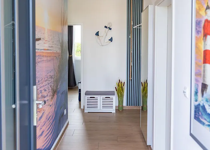 Apartment Sonnendeck - Mit Dachterrasse, Seeblick, Parkplatz, Fahrradschuppen, King-size Bett - Seenah Relaxen